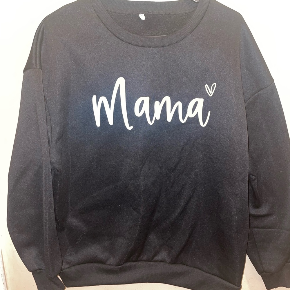 Black 'Mama' Sweatshirt